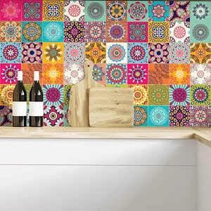 Sada vintage nástěnných samolepek Ambiance Tiles