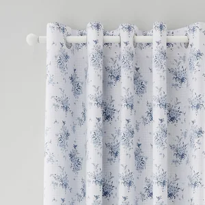 Sada závěsů Lucie Floral Frill 2x168x229 cm