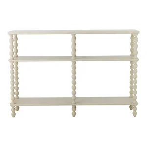 Salino Krémový konzolový stolek 30x120 cm