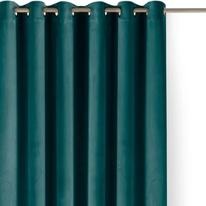 Sametový dimout závěs Petrolejová 400x225 cm