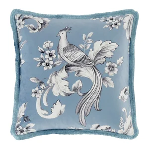 Sametový polštář 45×45 cm Bridgerton Regal Floral od Catherine Lansfield