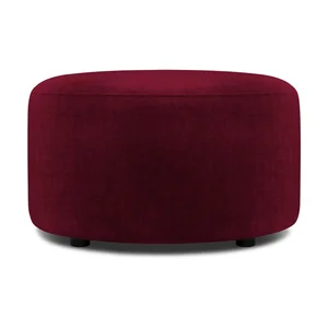 Sametový puf Mazzini Sofas Debbie, Ø 68 cm