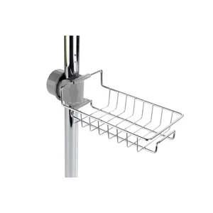 Samodržící polička do koupelny z nerezové oceli Maximex