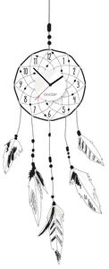 Samolepící hodiny Dreamcatcher s ciferníkem 12x12 cm