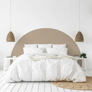 Samolepka na zeď 165x140 cm Taupe