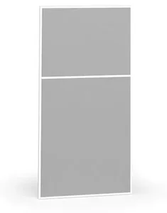 Samostatný textilní paravan s MDF základnou 600x1200 mm