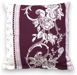 Saténový povlak na polštář MOCHA bordó 50x70 cm