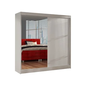 Šatní skříň Basti I, 200 cm, bílá