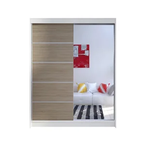 Šatní skříň Camino III 150 cm – bílá/dub sonoma