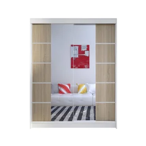 Šatní skříň Camino V, 150 cm, bílá/dub sonoma