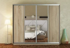 Šatní skříň Magna Sonoma 280 cm