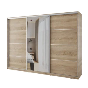 Šatní skříň NEJBY BARNABA 280 cm – dub sonoma