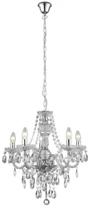 Searchlight 8885-5CL - Stylové stropní svítidlo