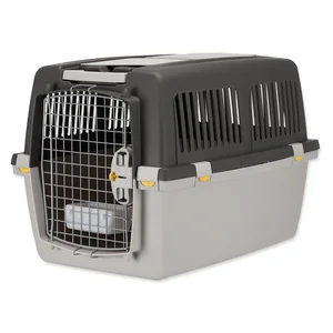 Šedá Gulliver 4 S-M přepravka pro domácí mazlíčky – 72×52 cm