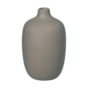 Šedá keramická váza Blomus Ceola, 12 cm