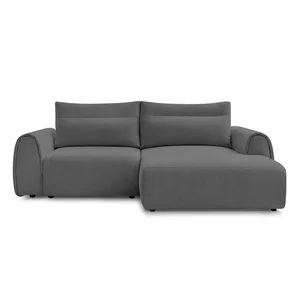 Šedá rohová pohovka Aden od Bobochic Paris