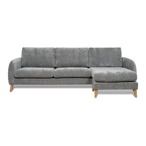 Šedá rohová pohovka Marvel pravý roh