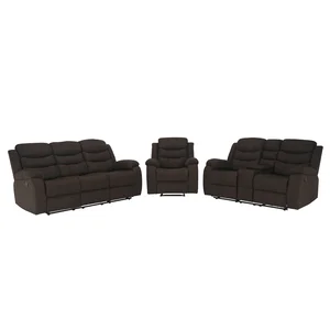 Sedací souprava 3+2+1 FABRON 2 NEW, hnědá látka