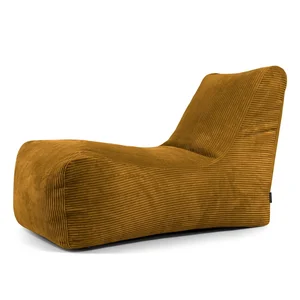 Sedací vak Lounge SLOWDOWN v hořčicové barvě