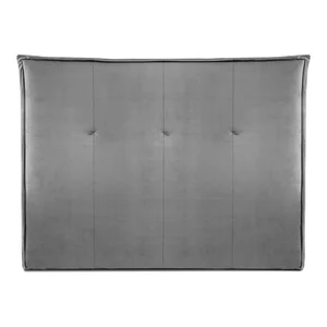 Šedé čelo postele Monica 180x120 cm