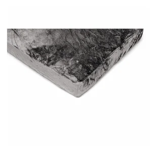 Šedé mikroplyšové prostěradlo My House 180×200 cm