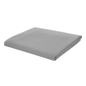Šedé prostěradlo z perkálu 275×275 cm – Easy Iron Percale, Catherine Lansfield
