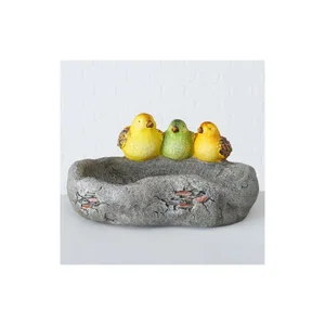 Šedé sádrové pítko pro ptáky Hedda Boltze