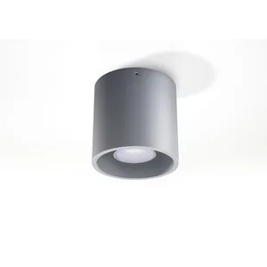Šedé stropní svítidlo Nice Lamps Roda