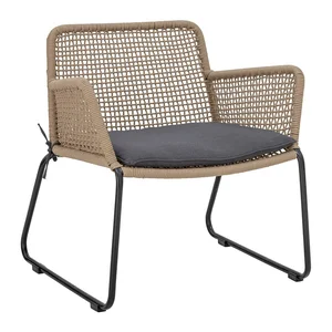Šedo-béžové zahradní křeslo Mundo Bloomingville