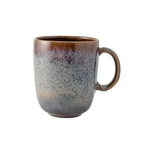 Šedo-hnědý kameninový hrnek Villeroy & Boch Like Lave 400 ml