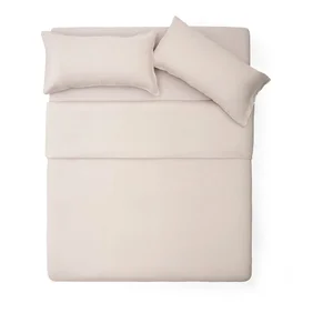 Šedobéžové ložní povlečení Simmel 260x240 cm