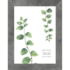 Šedý fotorámeček Lahti 38x48 cm
