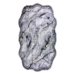 Šedý koberec 180x120 cm Vitaus