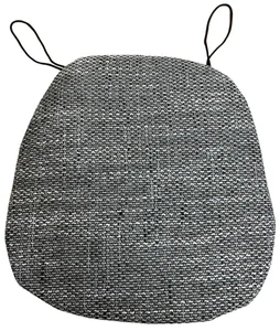 Šedý podsedák na židli 40x40 cm TiaHome