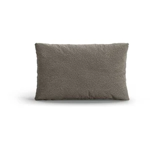 Šedý polštář na gauč Poppy Bouclé Micadoni