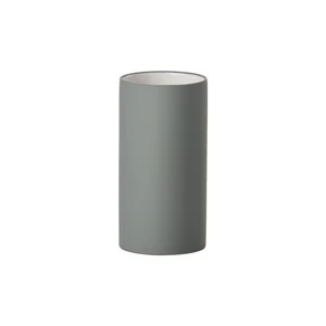 Šedý porcelánový kelímek na zubní kartáčky Solo