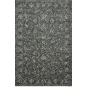 Šedý vlněný koberec Calisia 230x340 cm Vintage Flora