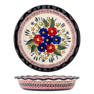 Servírovací talíř Florist – kamenina, Ø26,5 cm (Bloomingville)
