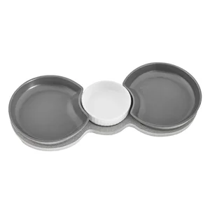 Set 3 misek s podnosem Yin&Yang, Villa Altachiara, 38 × 16,5 cm