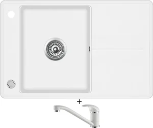 Set Aquastone LOTOS 40 a AQ 2561 v bílé barvě