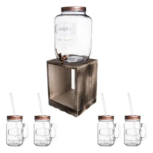 Set na limonádu s nádobou a sklenicemi 8,8 l