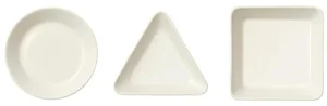 Set porcelánových talířků Teema 3 ks