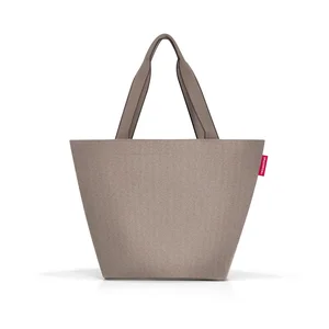 Shopper M Reisenthel – taška přes rameno, Herringbone moka