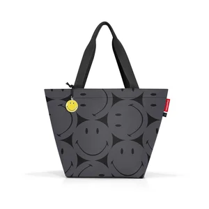 Shopper M Smiley šedá taška