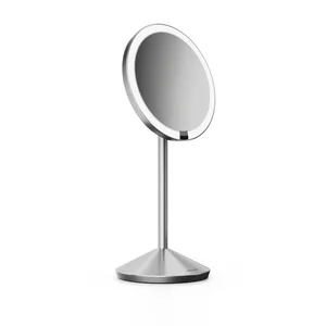 simplehuman Kosmetické zrcátko s LED osvětlením a 10× zvětšením Ø12 cm