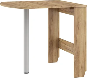 Skládací jídelní stůl BASHA 6 – craft zlatý