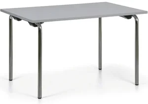 Skládací konferenční a servírovací stůl 120x80 cm šedý