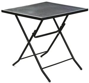 Skládací kovový stůl Deokork ETNA 70x70 cm - Praktický design pro každou zahradu