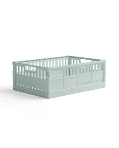 Skládací přepravka Maxi Made Crate – mintová