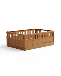Skládací přepravka maxi Made Crate – toffee